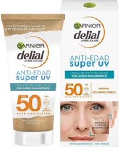 Zonnebrand crème Super UV Garnier Anti-Aging Spf 50 (50 ml)