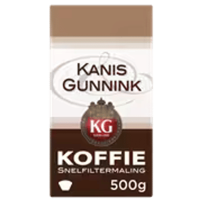 Kanis & Gunnink Filterkoffie Regular - 500 gram