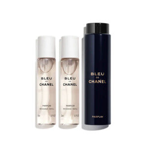 Chanel - Bleu De Chanel Parfum Twist And Spray Refill  - 3 x 20 ml