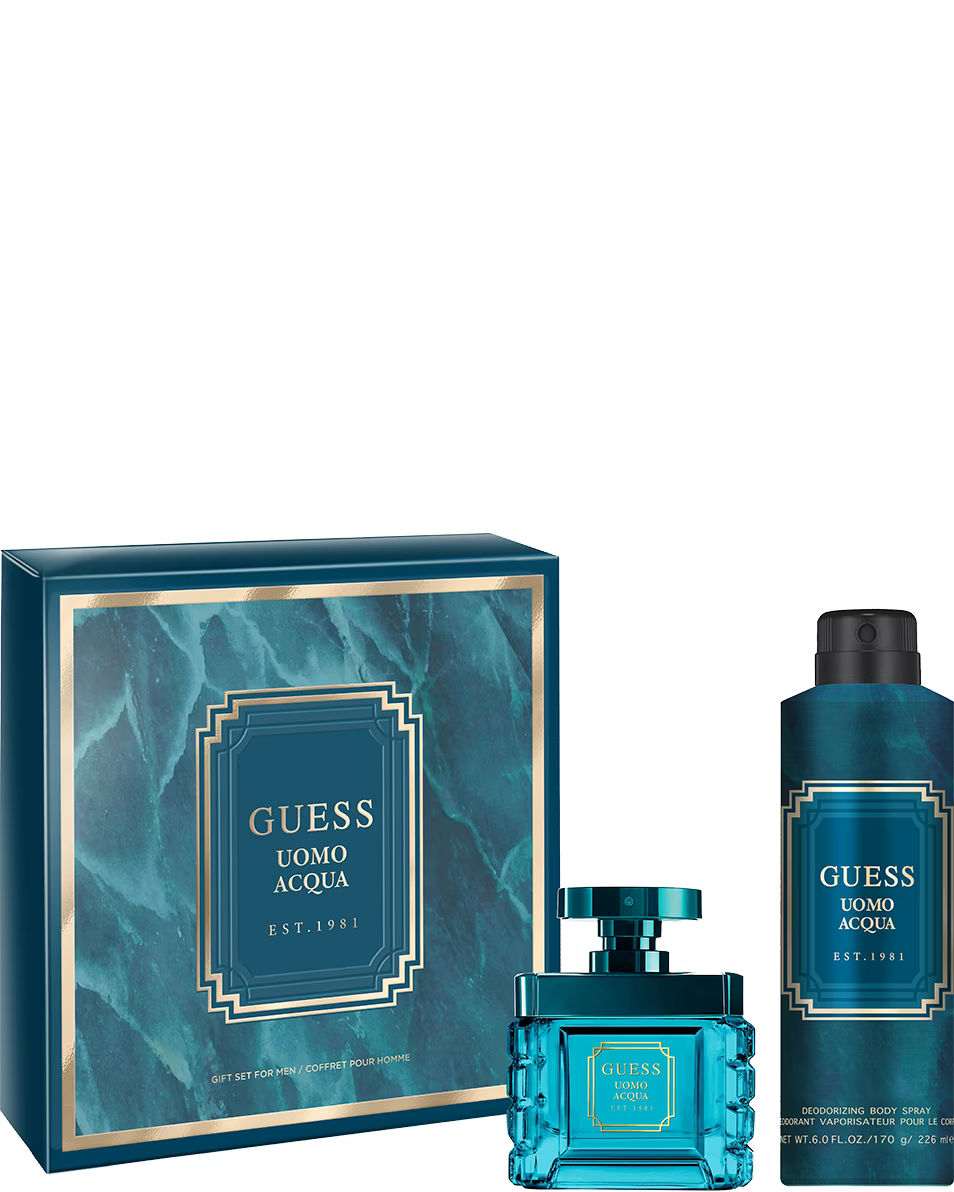 Guess - Uomo Acqua Eau De Toilette + Bodyspray  - geschenkset