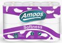 Amoos 3-laags toiletpapier - 12 rollen
