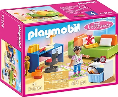 Playmobil Dollhouse Kinderkamer met bedbank 70209