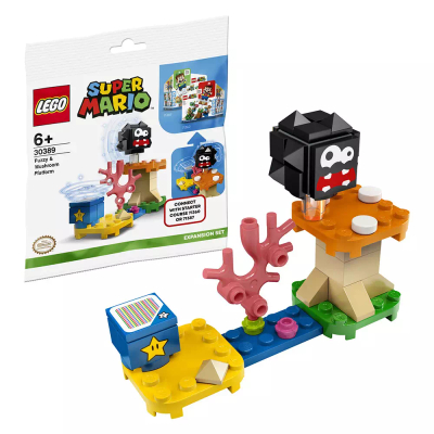 LEGO Super Mario 30389 Fuzzy en het Paddenstoelplatform - (polybag)