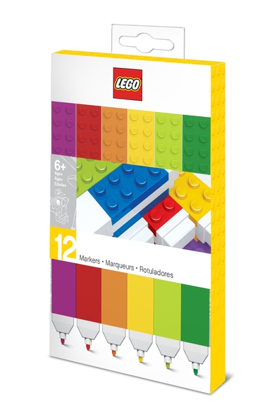 LEGO Set van 12 markers