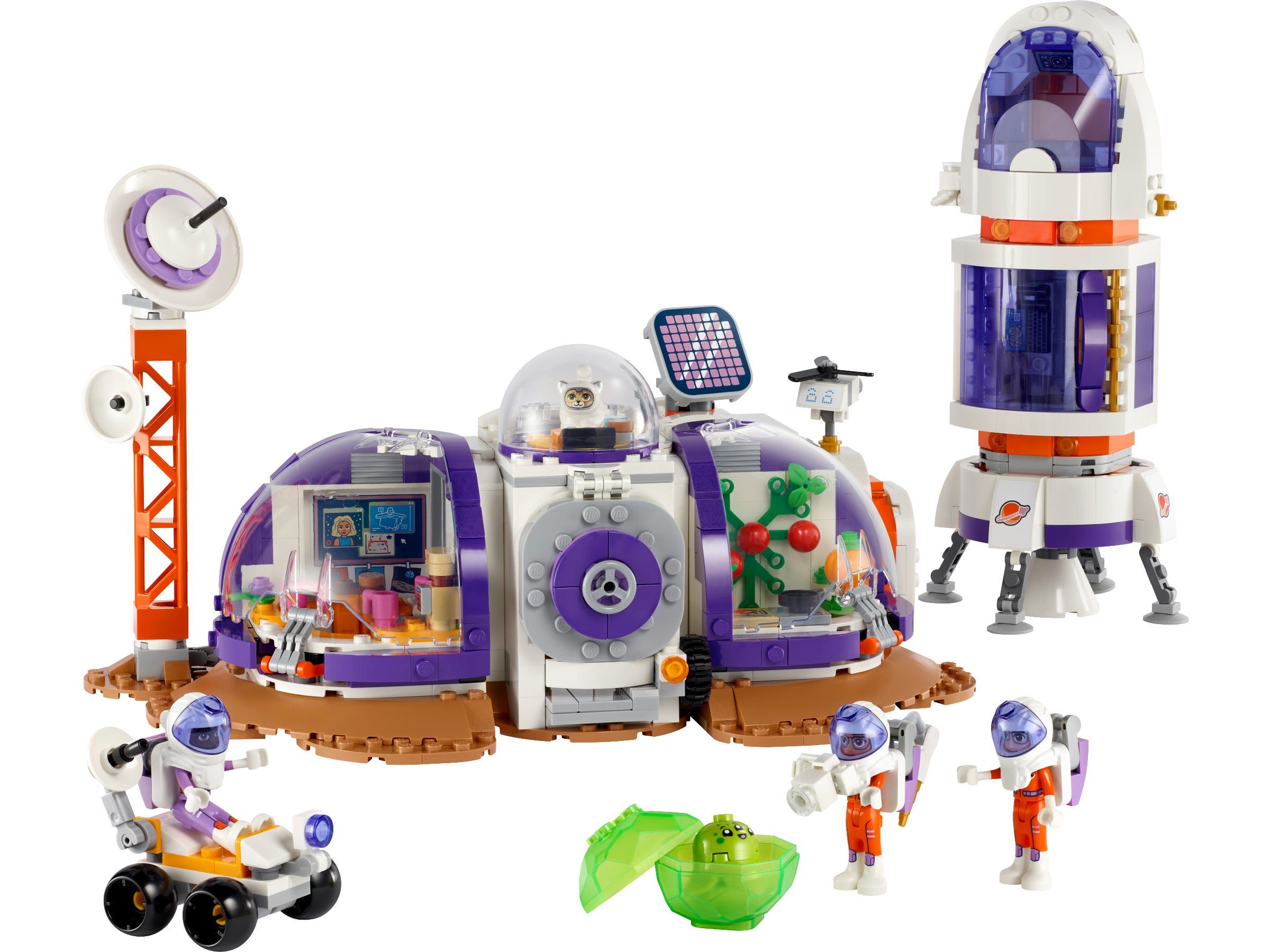 LEGO Friends Ruimtebasis op Mars en raket 42605
