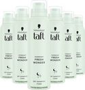 Taft Overnight Fresh Wonder Droogshampoo Mousse 6x 150ml - Grootverpakking