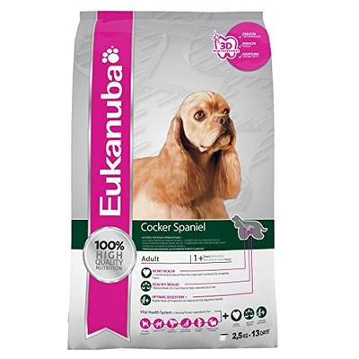 Eukanuba Breed Specific Cocker Spaniel - met kip, 7,5 kg - hondenbrokken