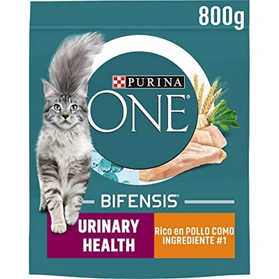 Purina One Bifensis Urinary Care Kattenkroketten Kip en tarwe, 8 verpakkingen van 800 g - kattenbrokken