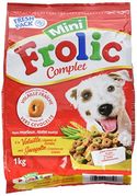 Frolic Mini - Compleet droogvoer met gevogelte voor kleine honden – 6 x 1 kg - hondenbrokken