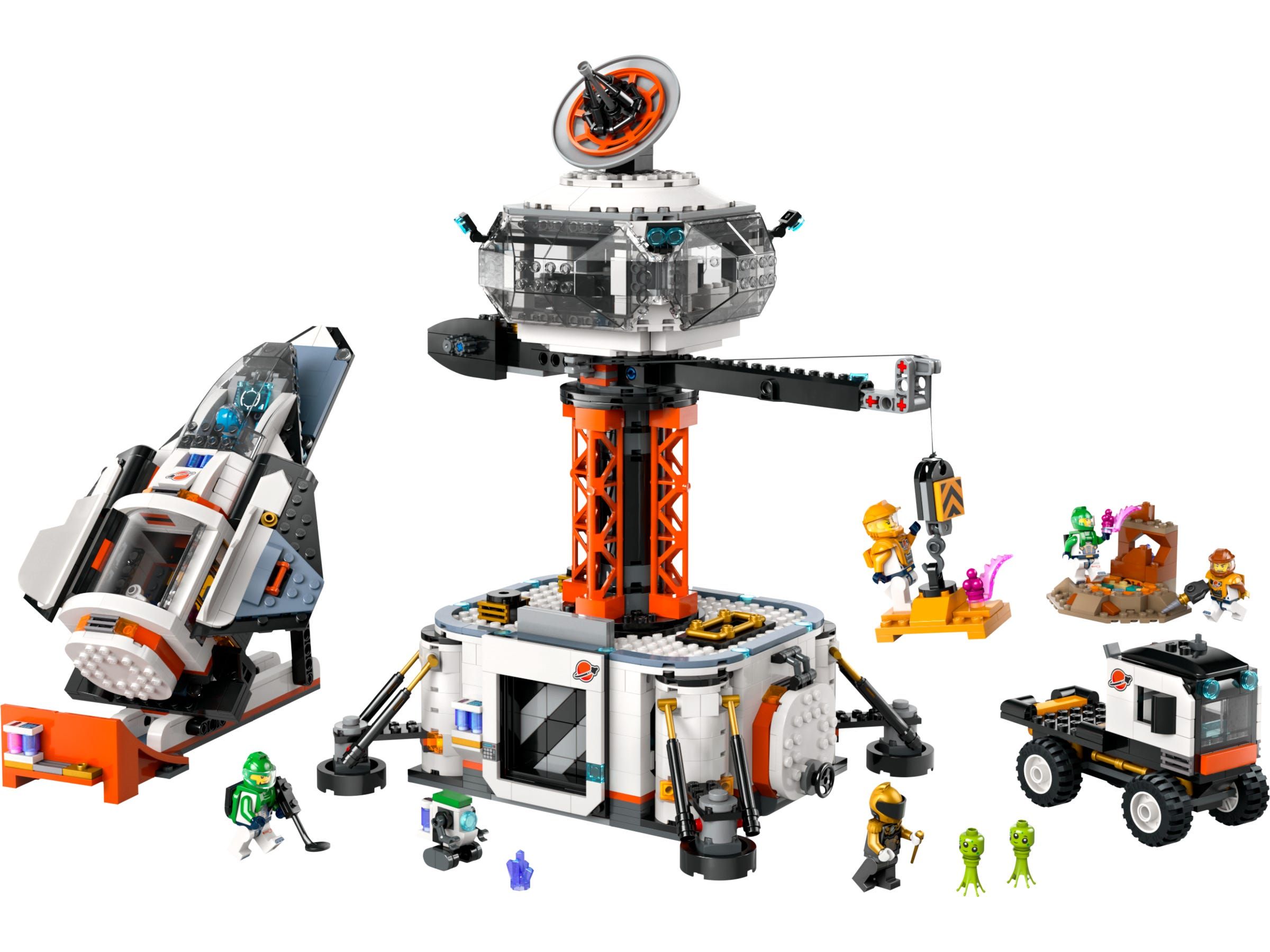 LEGO City Ruimtebasis en raketlanceringsplatform 60434