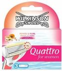 Wilkinson Quattro for Women scheermesjes - 3 stuks