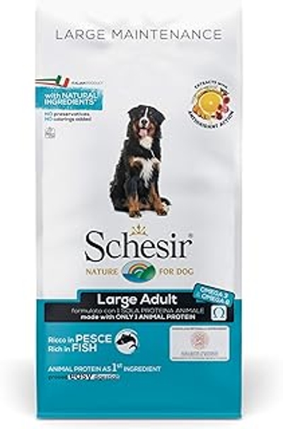 Schesir Large Maintenance Vis - Hondenvoer - 12 kg