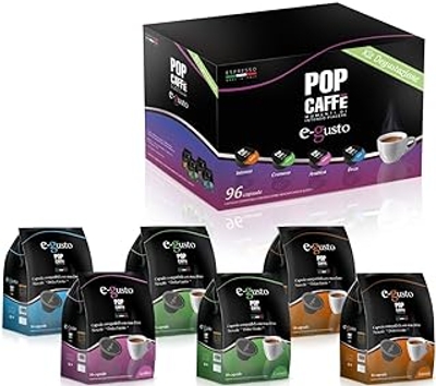 Caffee Pop Nescafe Dolce Gusto compatibel, intensief, romig, Arabisch, gedeaddineerd - 96 capsules