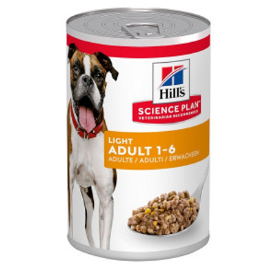 Hill's Adult Light 36 x 370 gr - natvoer honden