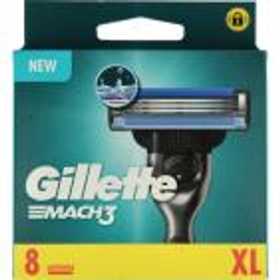 Gillette Mach 3 scheermesjes - 8 stuks