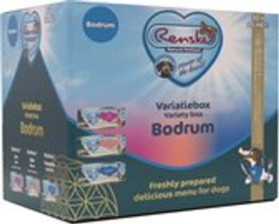Renske Vers Hond Variatiebox Bodrum 30 x 95 gr - natvoer honden