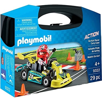 Playmobil 9322 Action Go-Kart Racer Carry Case