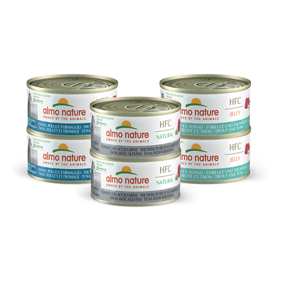 6 x 70 g Almo Nature Legend - natvoer katten