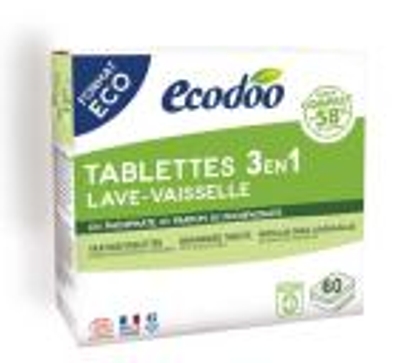 Ecodoo  vaatwastabletten  - 60 wasbeurten