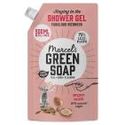 Marcels Green Soap Showergel argan & oudh navulling 500ML