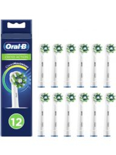 Oral-B CrossAction  opzetborstels - 12 stuks