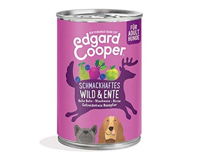 Edgard & Cooper wild en eend, 6 x 400 gr - natvoer honden