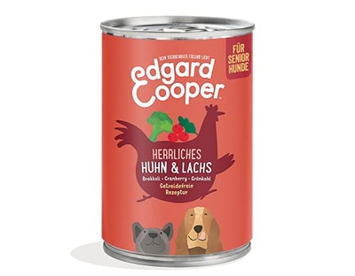 Edgard & Cooper kip en zalm, 6 x 400 gr - natvoer honden