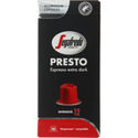 Segafredo Presto Espresso Extra Dark - 10 koffiecups