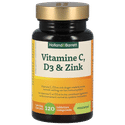 Holland & Barrett Vitamine C, D3 & Zink - 120 tabletten