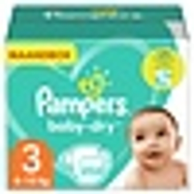 Pampers Baby Dry  luiers maat 3 - 204 stuks