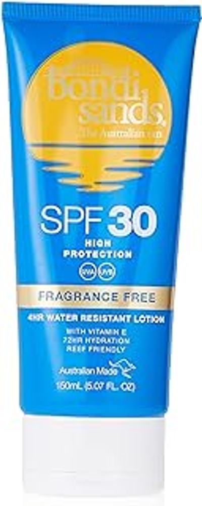 Zonnebrandcrème Coconut Beach Fragance Free Bondi Sands BS618 Spf 30 150 ml Spf 30+