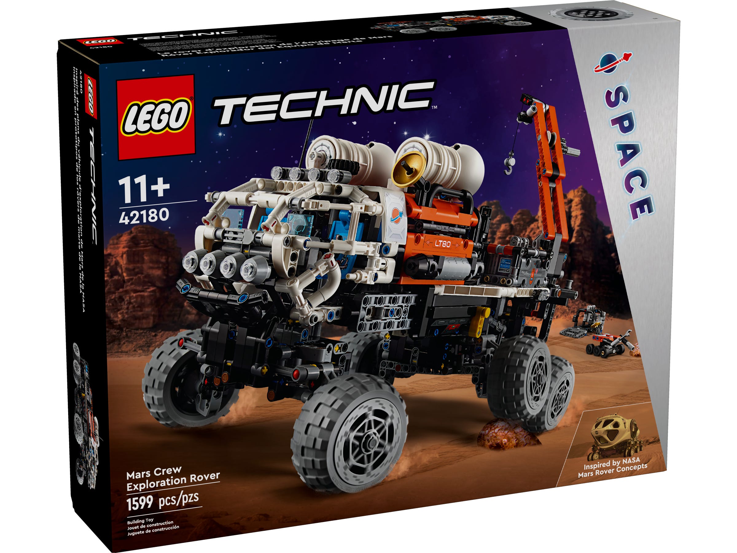LEGO Technic Verkenningsrover op Mars 42180