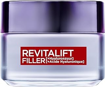 L?Oréal Paris Revitalift Filler Dagcrème - Verouderende huid, Gecombineerde huid, Normale huid, Gevoelige huid - 50ml