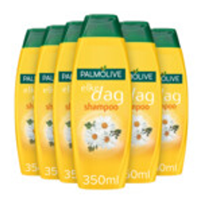 6x Palmolive Shampoo Basics Elke dag 350 ml