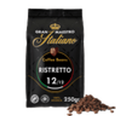 Gran Maestro Italiano - Ristretto - Koffiebonen - Bonen voor Ristretto - Krachtige Smaak - 6 x 250 g