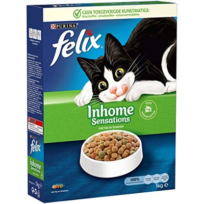 Felix Inhome Sensations met Kip & Groenten, 5 x 1 kilo - kattenbrokken
