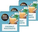 Nescafé Coconut Macchiato - vegan koffie - 3 x 12 Dolce Gusto koffiecups