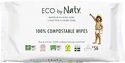 Eco by Naty billendoekjes - 672 stuks