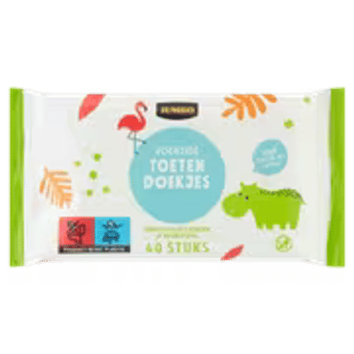Jumbo Toetenvegers billendoekjes - 40 stuks