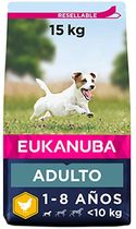 Eukanuba Adult droogvoer voor kleine honden met verse kip, 15kg - hondenbrokken