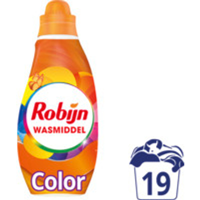 Robijn Color  wasmiddel gekleurde was - 19 wasbeurten