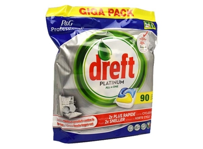 Dreft All in One Lemon & Originial vaatwastabletten  - 90 wasbeurten