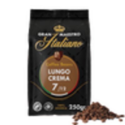 Gran Maestro Italiano - Lungo Crema - Koffiebonen - Bonen voor Lungo - Arabica - 6 x 250 g