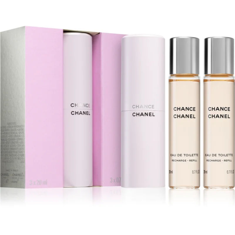 Chanel Chance Eau de Toilette 3x20 ml
