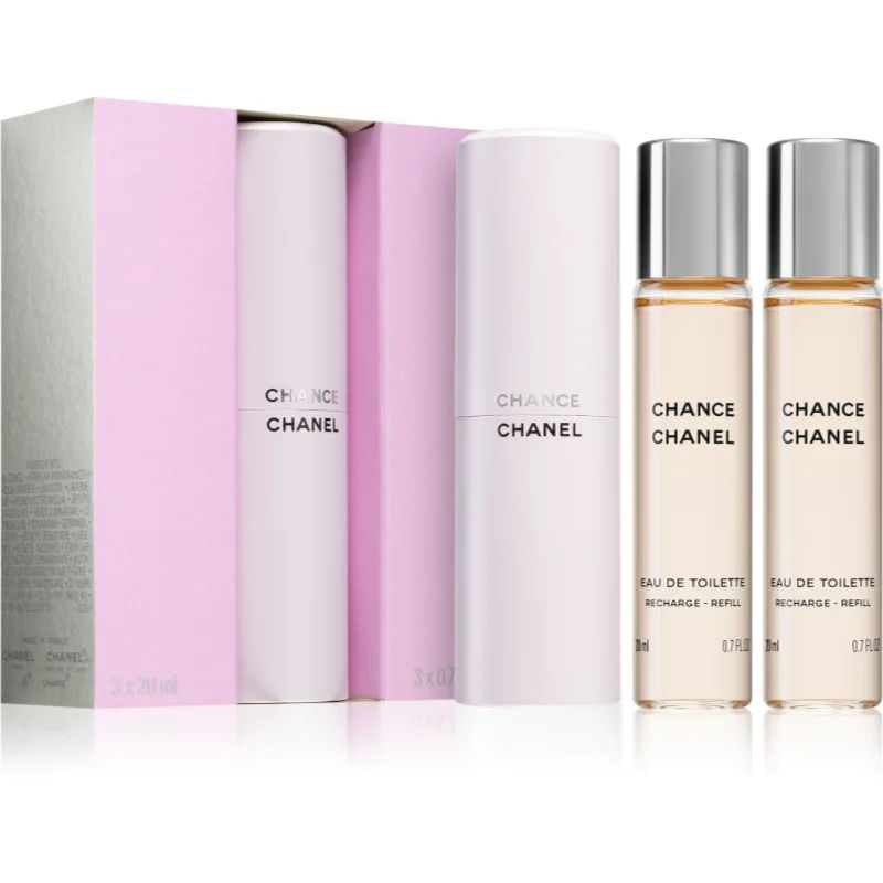 Chance Eau de Toilette 3x20 ml