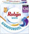 Robijn Stralend wit  wascapsules witte was - 120 wasbeurten