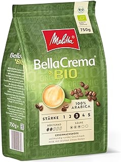 Melitta Koffiebonen BellaCrema Bio - 750 gram
