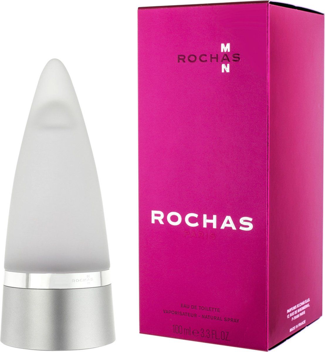 Rochas 100 ml - Eau de Toilette - Herenparfum