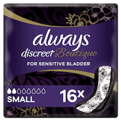 Always Discreet Maandverband Boutique Smal 16 stuks