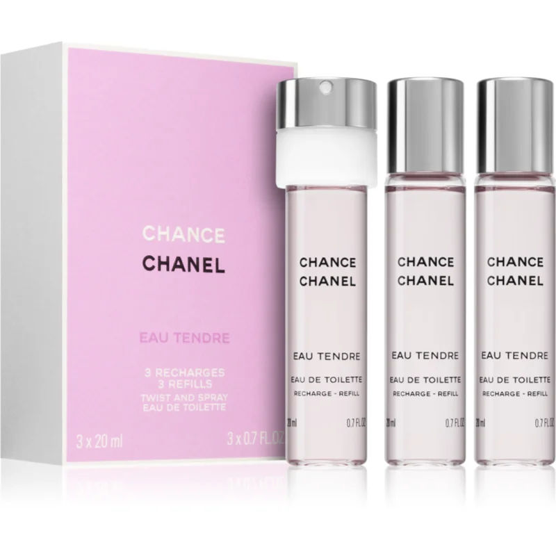 Chanel Chance Eau Tendre Eau de Toilette 3x20 ml